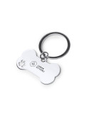 Llavero CHOP de metal con forma de hueso y huella personalizado de Stamina imagen 8