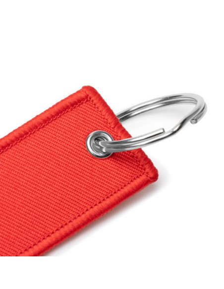 Llavero rectangular TOMCAT en RPET con anilla metálica personalizado de Stamina imagen 13