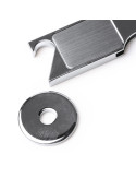 Llavero metálico LIBOK con moneda para carro y abridor personalizado de Stamina imagen 7