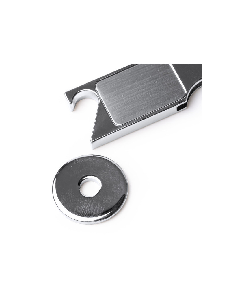 Llavero metálico LIBOK con moneda para carro y abridor personalizado de Stamina imagen 7