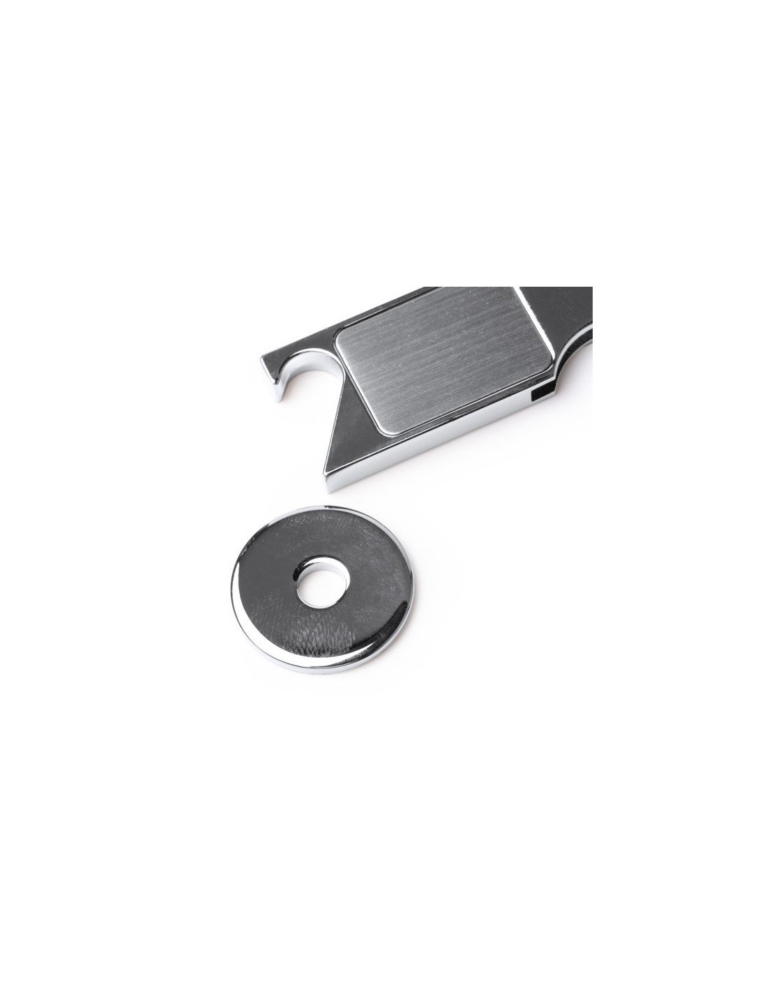 Llavero metálico LIBOK con moneda para carro y abridor personalizado de Stamina imagen 7