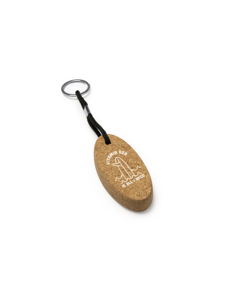 Llavero de corcho natural YATE personalizado de Stamina imagen 4
