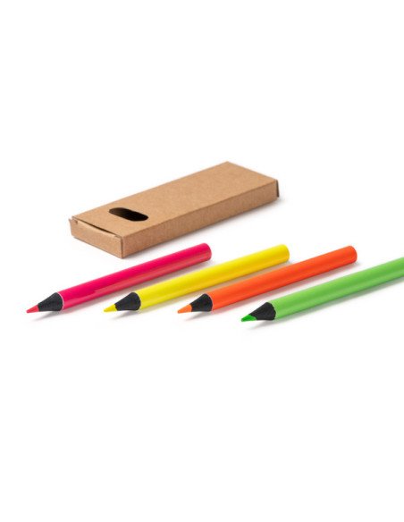 Set de 4 lápices MARGA personalizado de Stamina imagen 4