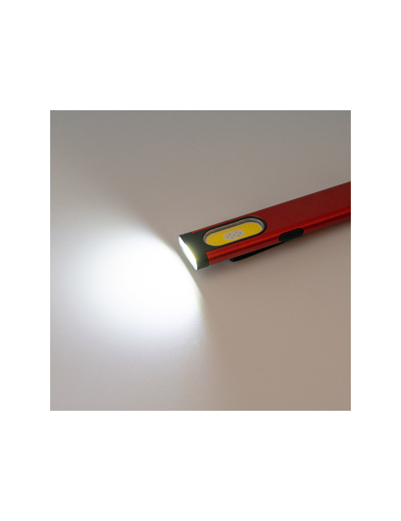 Doble linterna ZABALA ultra plana en aluminio con imán personalizado de Stamina imagen 17