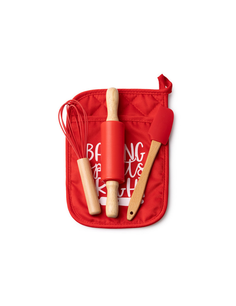 Set de cocina GINGER navideño para galletas con 3 piezas personalizado de Stamina imagen 9