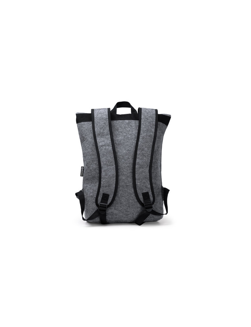 Mochila TAIPEI de fieltro reciclado con solapa y mosquetón personalizado de Stamina imagen 14