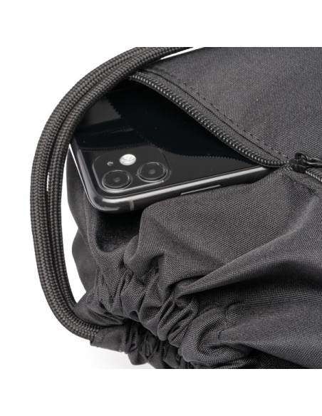 Mochila de cuerdas LUCIO en RPET 300D con banda reflectante personalizado de Stamina imagen 10