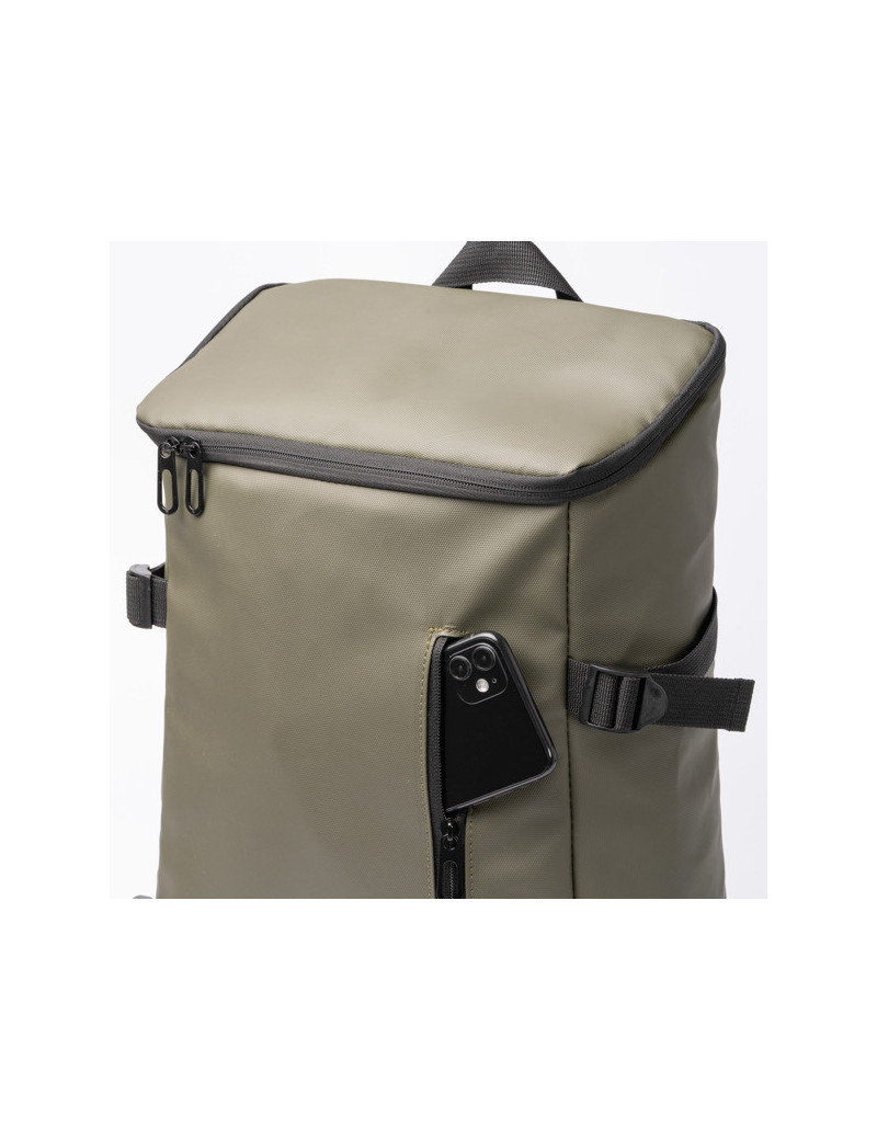 Mochila nevera FRILUX en PU Leather con doble compartimento isotérmico personalizado de Stamina imagen 10