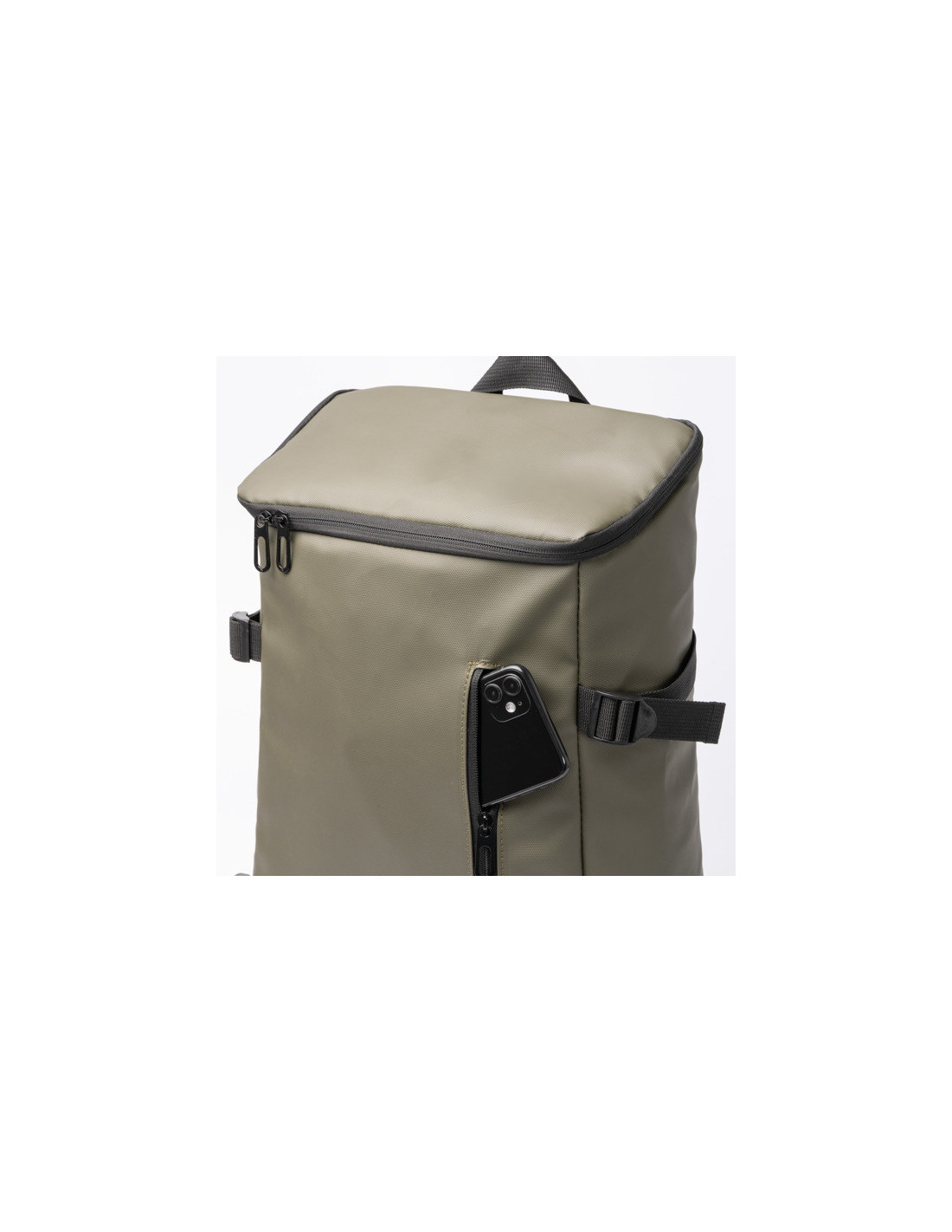 Mochila nevera FRILUX en PU Leather con doble compartimento isotérmico personalizado de Stamina imagen 10