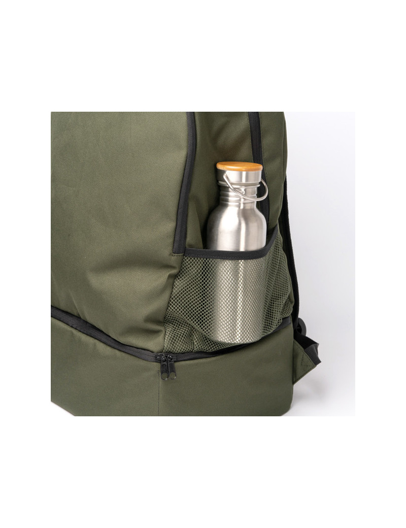 Mochila deportiva CAMBEL RPET 600D con compartimento zapatillero personalizado de Stamina imagen 13