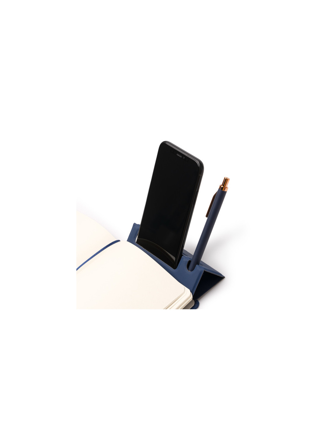 Bloc de notas MARION A5 en PU reciclado con soporte magnético Stamina personalizado de Stamina imagen 15