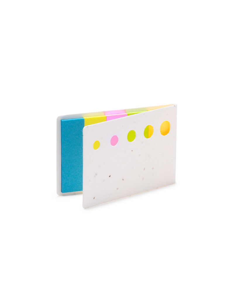 Portanotas SENSE de papel reciclado con semillas plantable personalizado de Stamina imagen 8