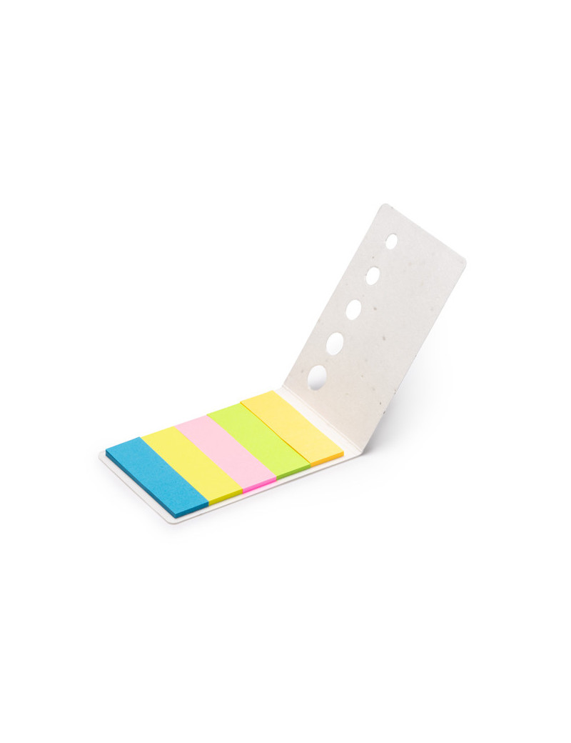 Portanotas SENSE de papel reciclado con semillas plantable personalizado de Stamina imagen 9