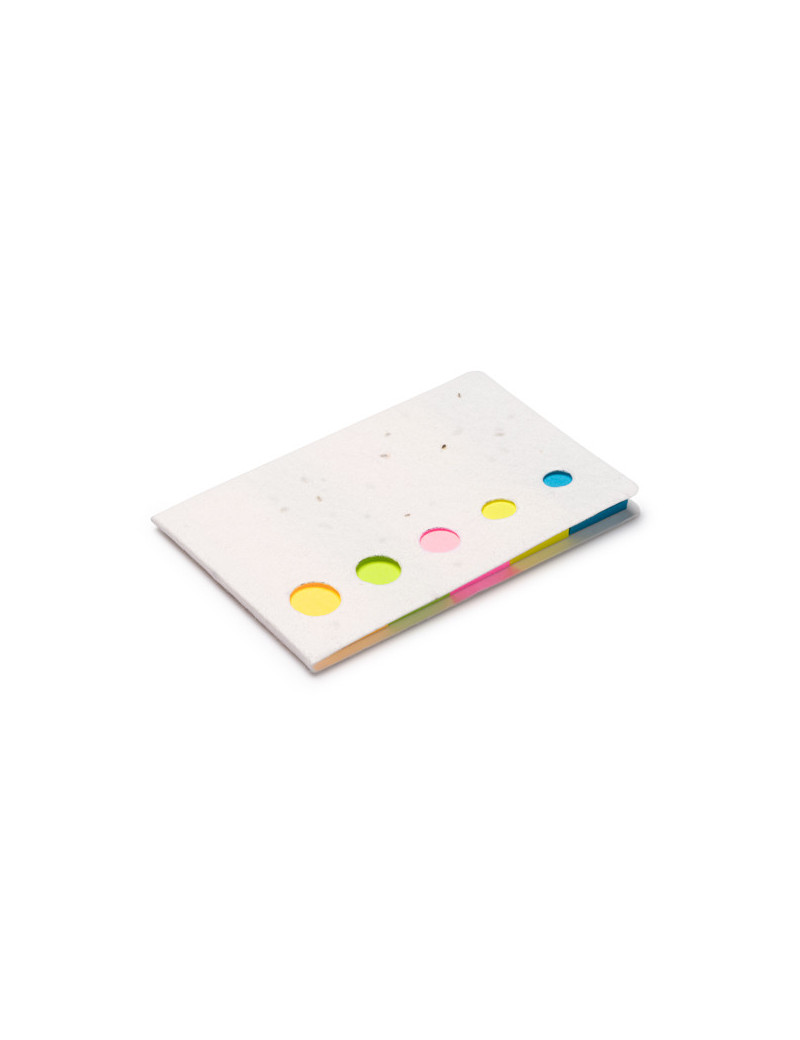 Portanotas SENSE de papel reciclado con semillas plantable personalizado de Stamina imagen 10