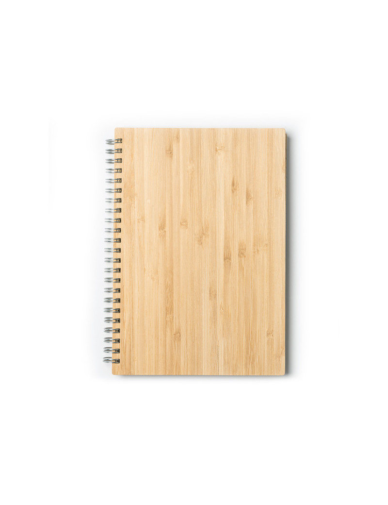 Set libreta A5 y bolígrafo de bambú GALA personalizado de Stamina imagen 6
