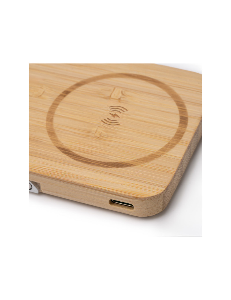 Batería externa YOKAS 5000 mAh con carga inalámbrica 15W y soporte personalizado de Stamina imagen 10