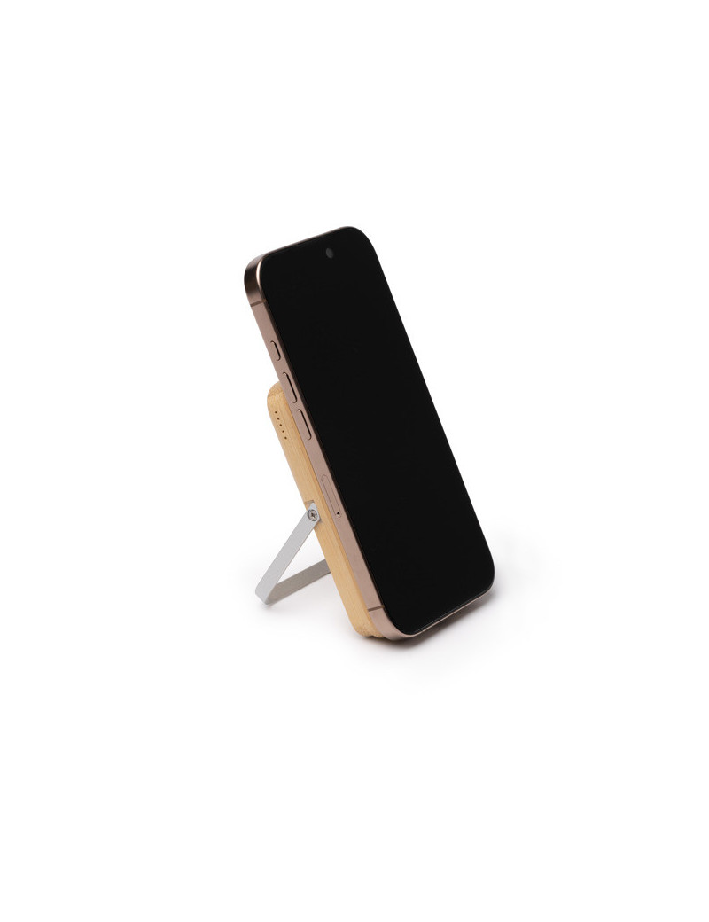Batería externa YOKAS 5000 mAh con carga inalámbrica 15W y soporte personalizado de Stamina imagen 11
