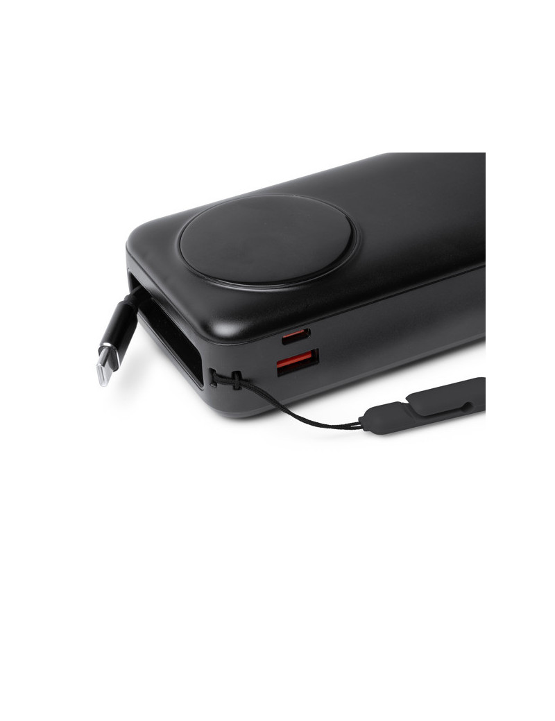 Batería externa PERAL de 20.000 mAh con pantalla LED y cable Tipo C personalizado de Stamina imagen 9