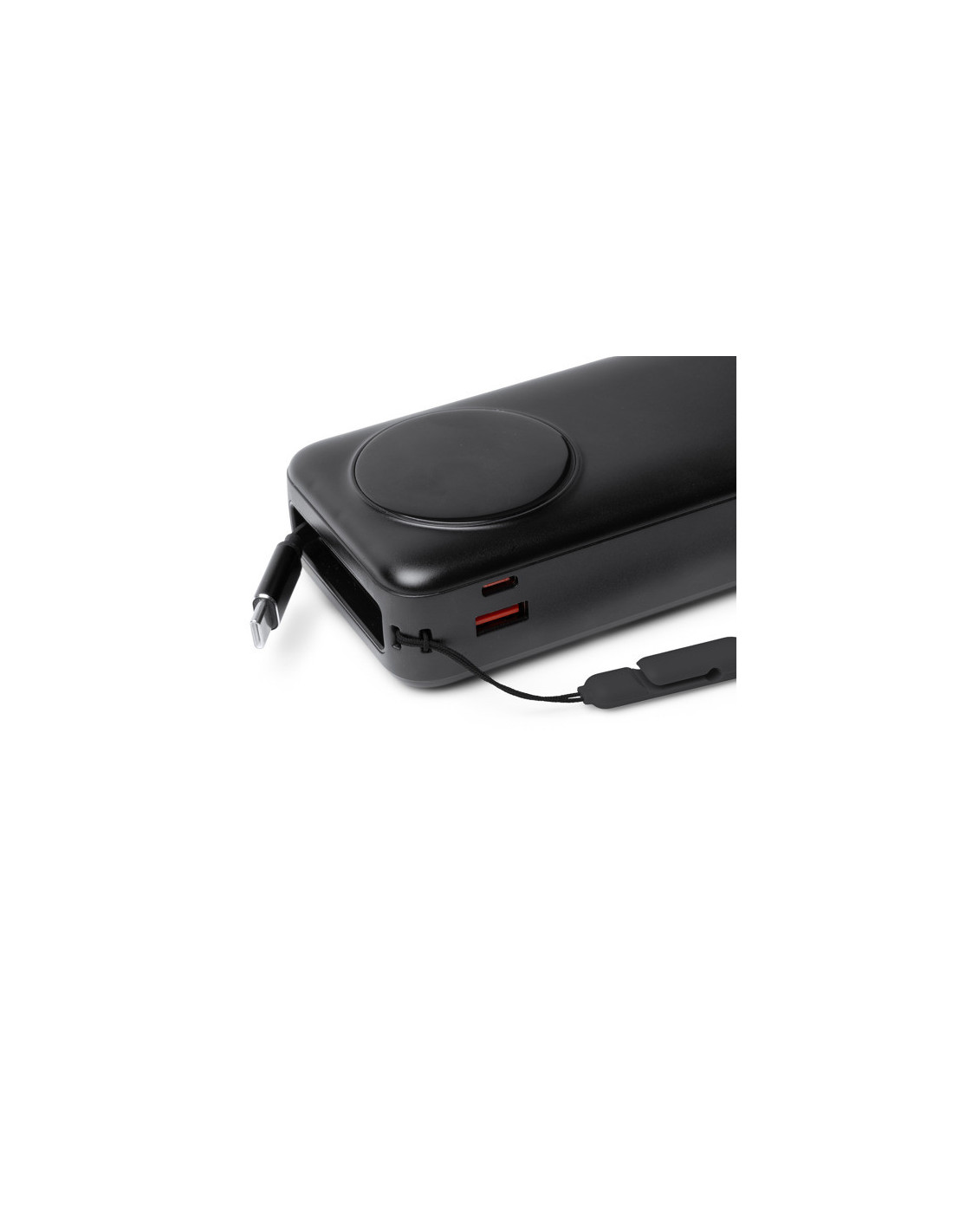 Batería externa PERAL de 20.000 mAh con pantalla LED y cable Tipo C personalizado de Stamina imagen 9