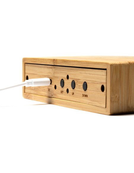 Reloj con cargador inalámbrico DUNCER