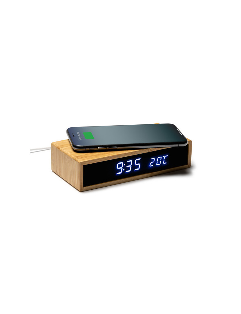 Reloj con cargador inalámbrico DUNCER personalizado de Stamina imagen 4