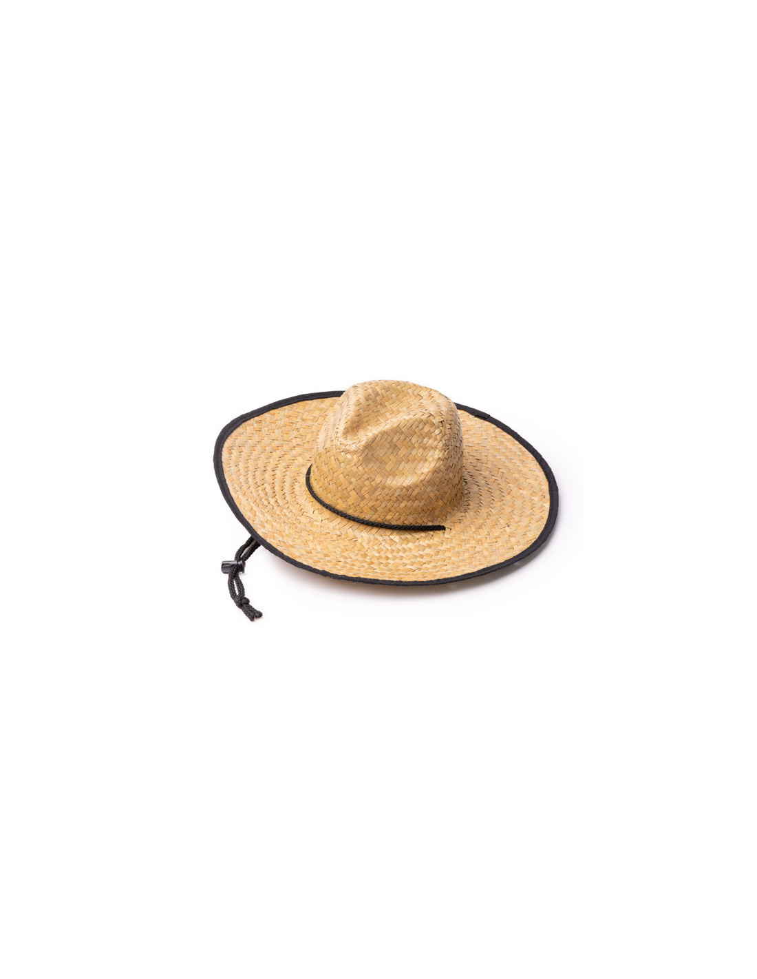 Sombrero MUNDAK de paja natural con ribete reforzado y cordón ajustable personalizado de Stamina imagen 7