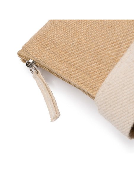 Bolsa nevera MOREA de algodón y yute con interior isotérmico personalizado de Stamina imagen 8