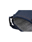 Nevera PEPUX de denim reciclado con interior isotérmico personalizado de Stamina imagen 8