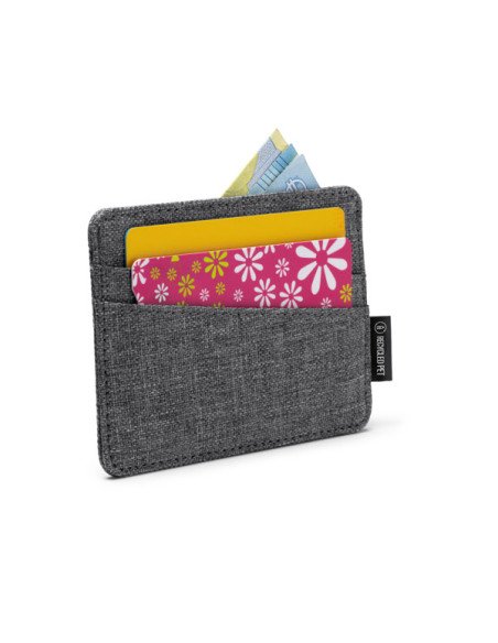 Tarjetero TIMBER de RPET reciclado con diseño vigoré personalizado de  imagen 10