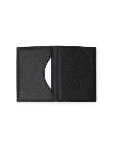 Tarjetero magnético KARTY plegable en PU reciclado Stamina personalizado de  imagen 15