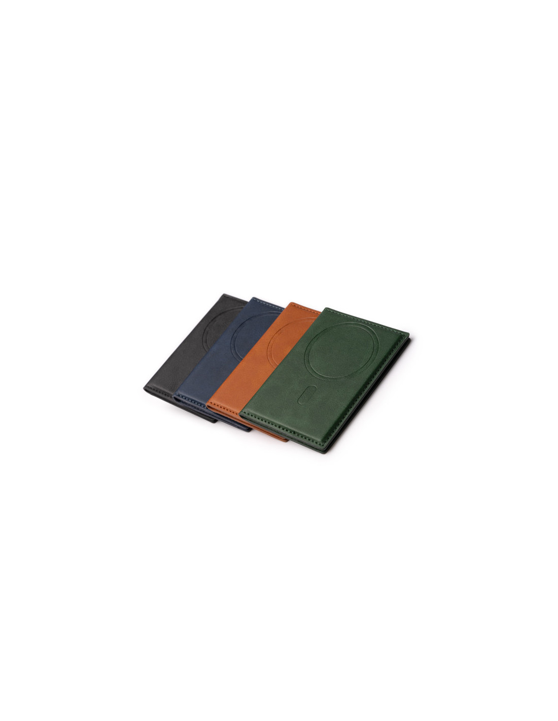 Tarjetero magnético KARTY plegable en PU reciclado Stamina personalizado de  imagen 19