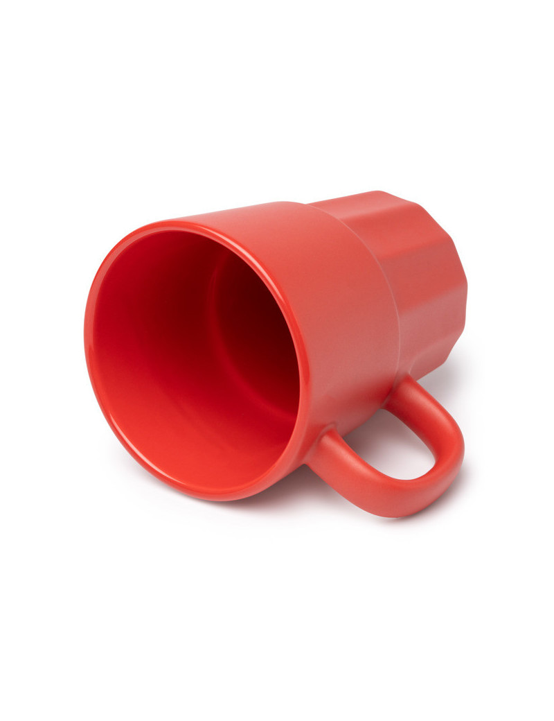 Taza de cerámica LUNGER 450 ml con acabado mate y relieve inferior personalizado de Stamina imagen 9