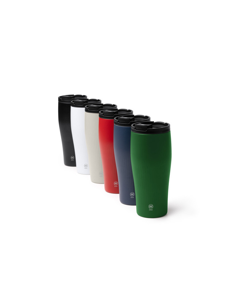 Vaso térmico SEWARD de acero inoxidable reciclado 500 ml personalizado de Stamina imagen 15