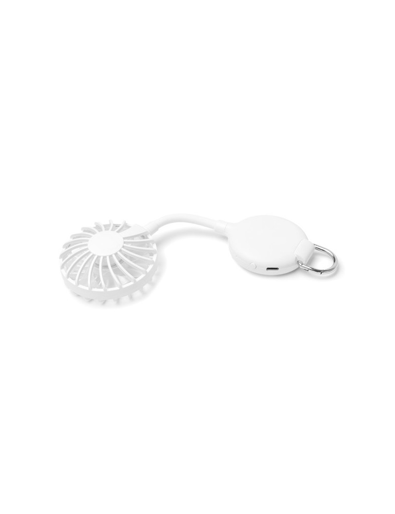 Ventilador de mano DENISON recargable con soporte móvil personalizado de Stamina imagen 17