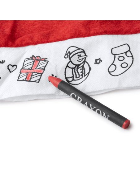 Gorro de Papá Noel NICK personalizado de Stamina imagen 3