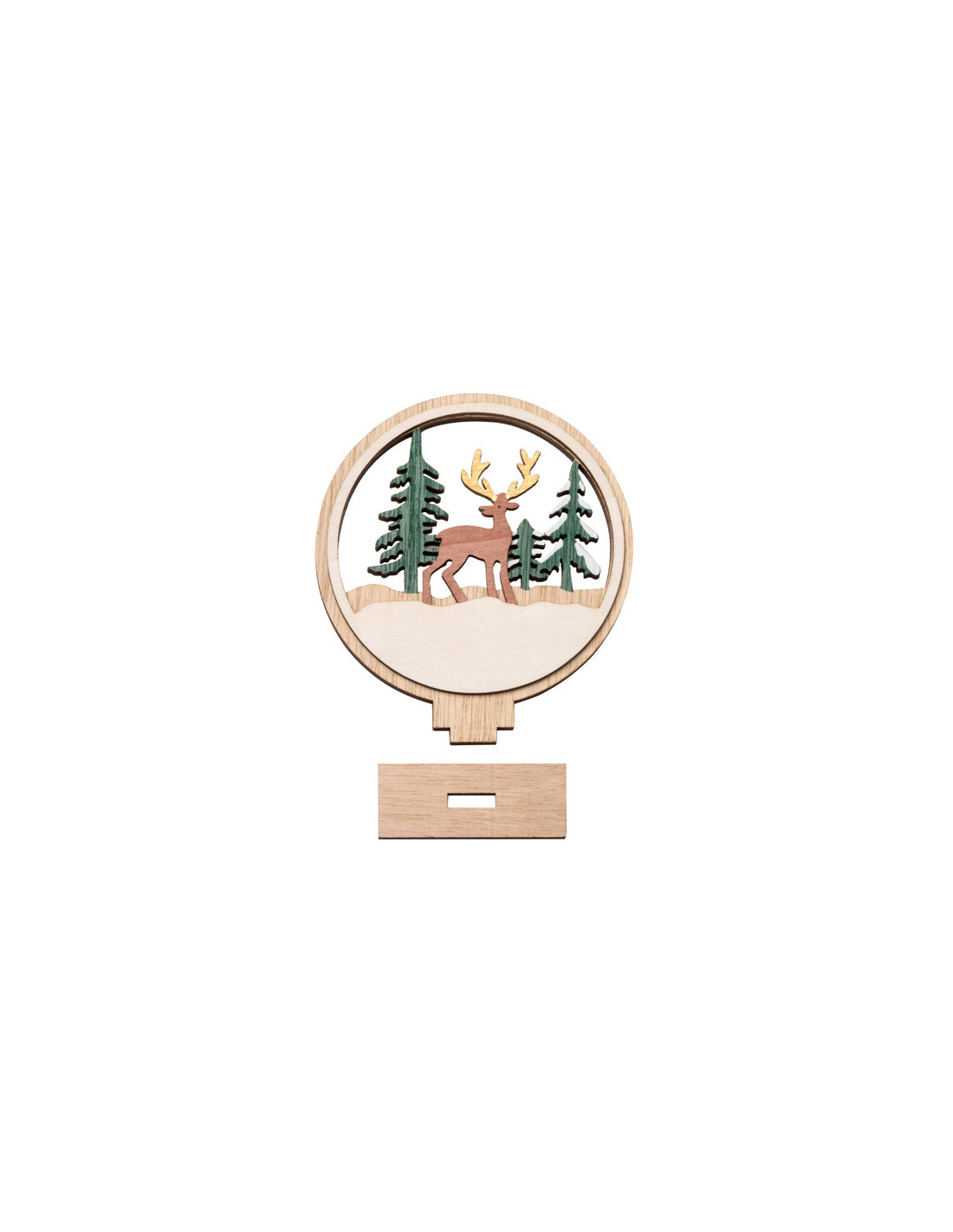 Adorno navideño ZIKOS personalizado de Stamina imagen 3