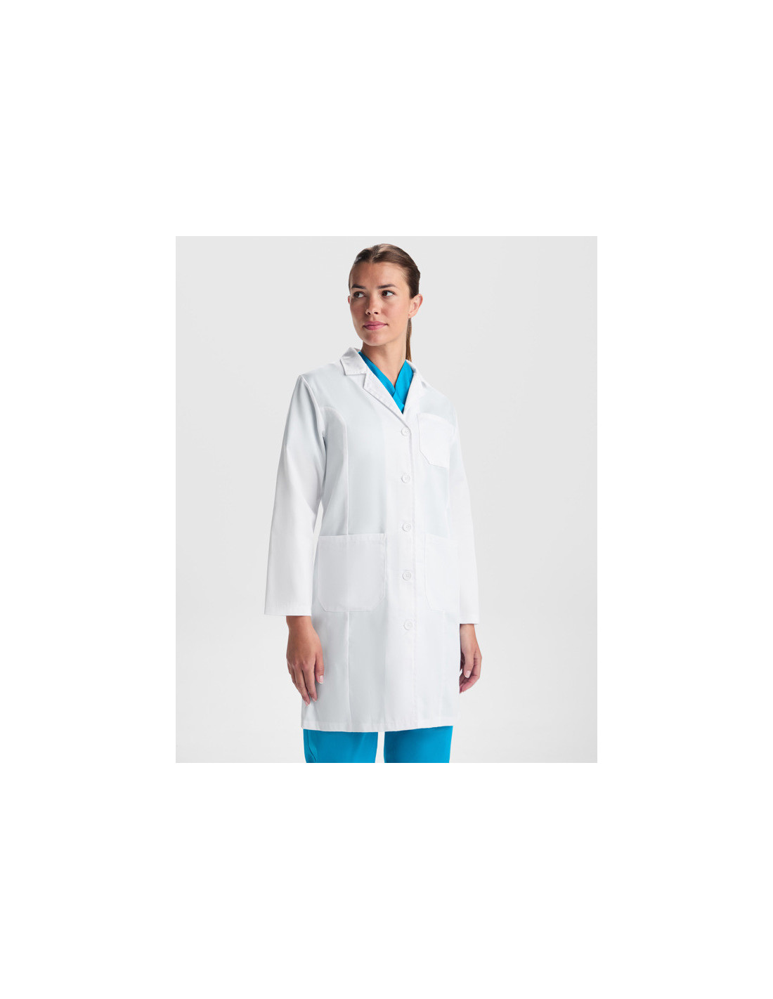 Bata de servicios VACCINE WOMAN personalizado de Roly imagen 6