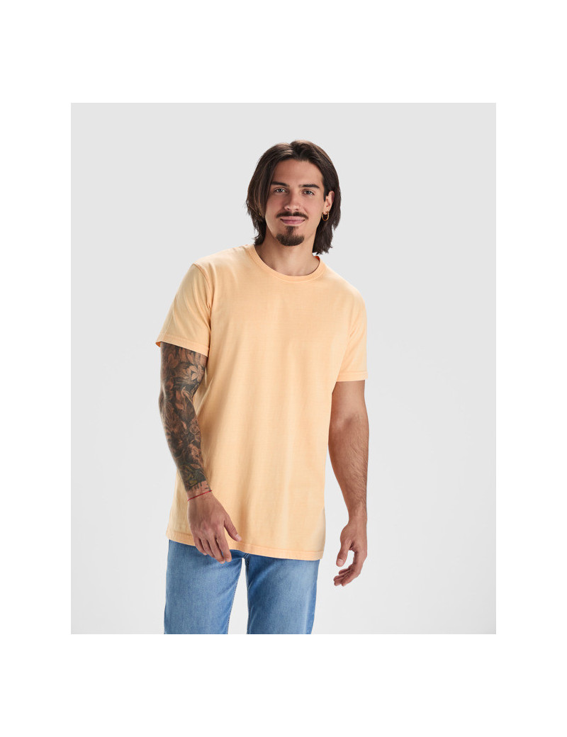 Camiseta CORGI de manga corta en algodón peinado efecto lavado personalizado de Roly imagen 15
