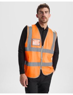 Chaleco Alta Visibilidad POLUX personalizado de Roly imagen 3