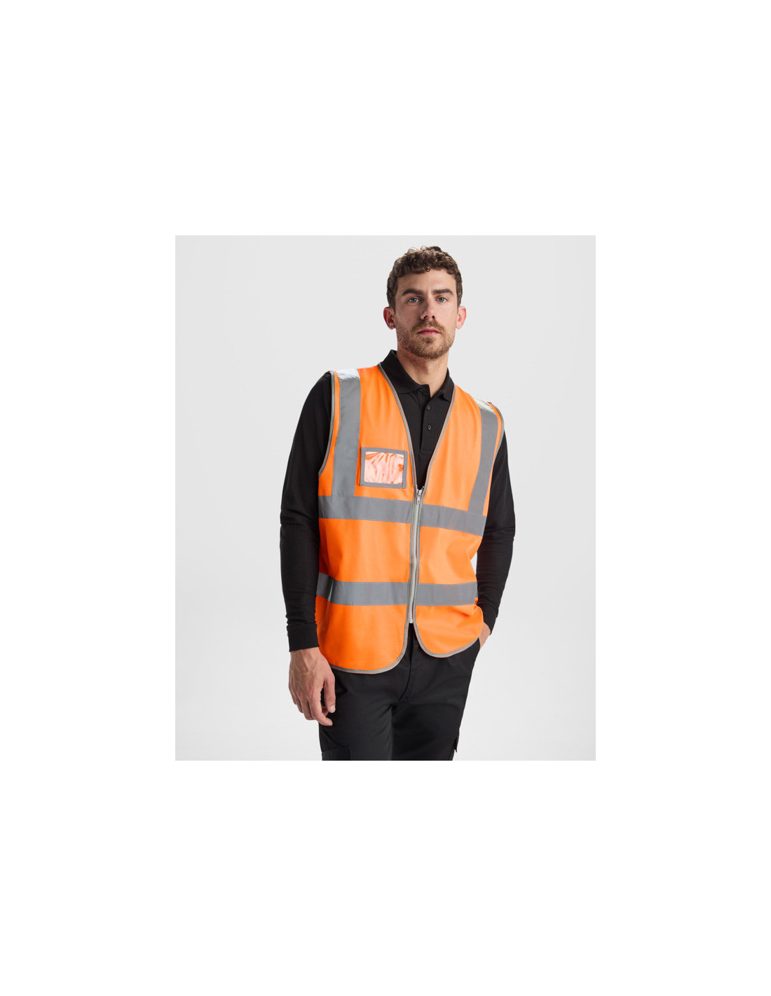 Chaleco Alta Visibilidad POLUX personalizado de Roly imagen 3