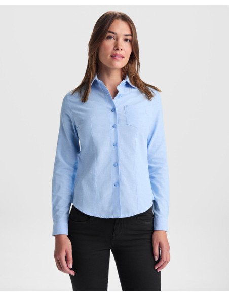 Camisa OXFORD WOMAN personalizado de Roly imagen 3
