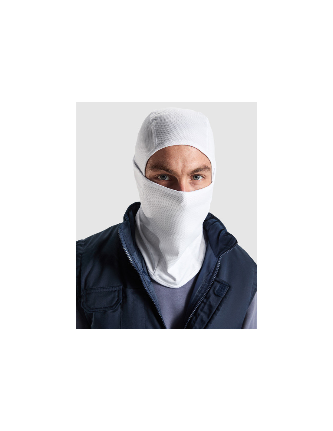 Máscara transpirable de protección DARAK de poliéster elástico personalizado de Roly imagen 10