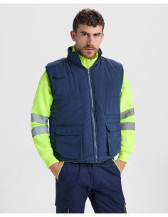 Chaleco reversible multibolsillos PERSEI personalizado de Roly imagen 2