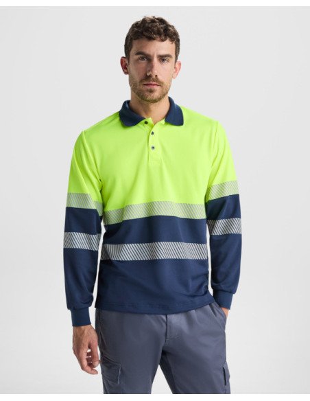 Polo técnico VEGA LS personalizado de Roly imagen 2