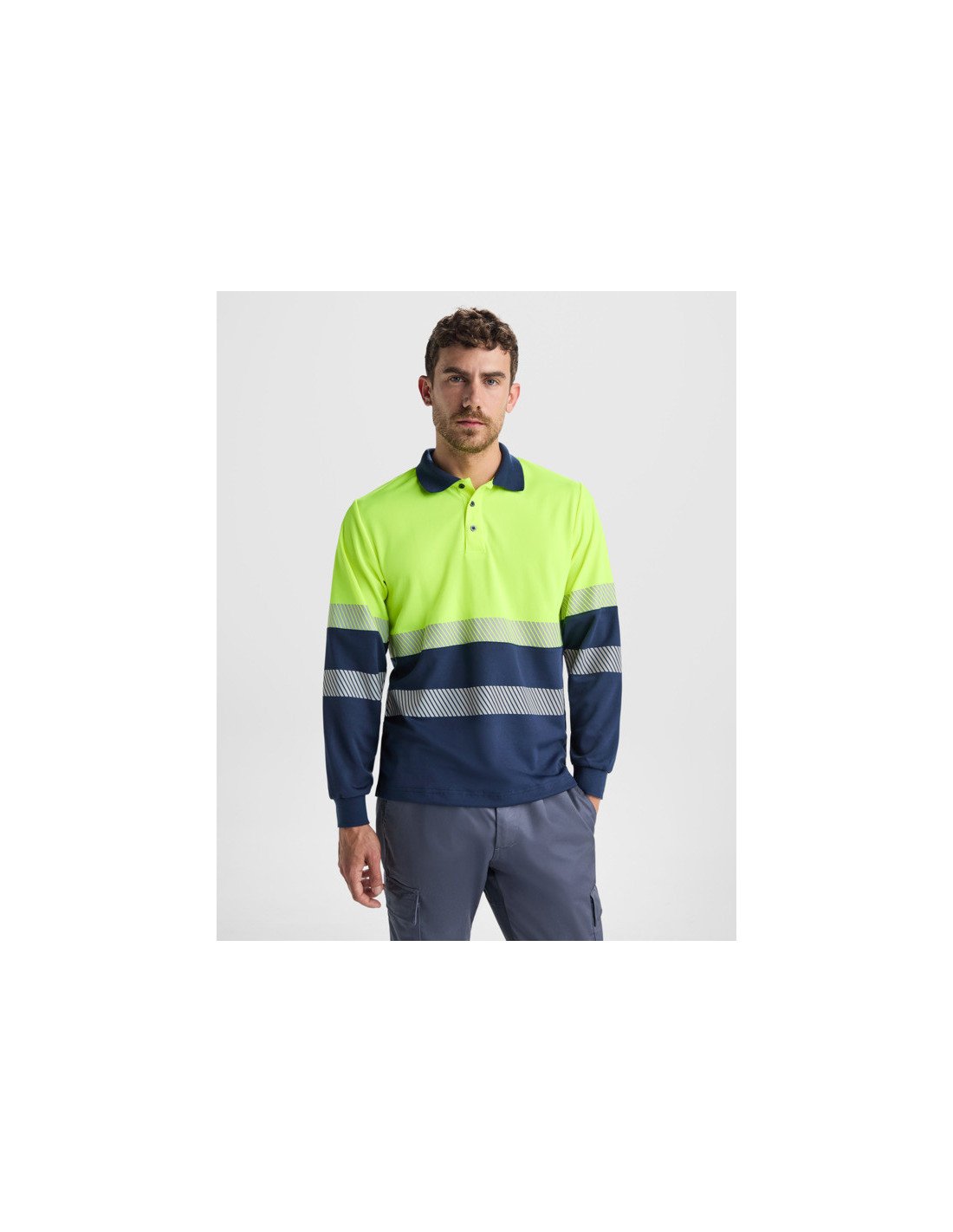 Polo técnico VEGA LS personalizado de Roly imagen 2