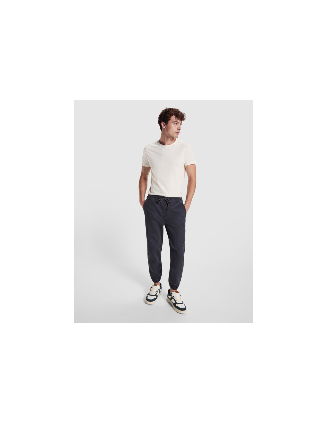 Pantalón jogger FLEXAR elástico de algodón para ropa laboral personalizado de  imagen 15