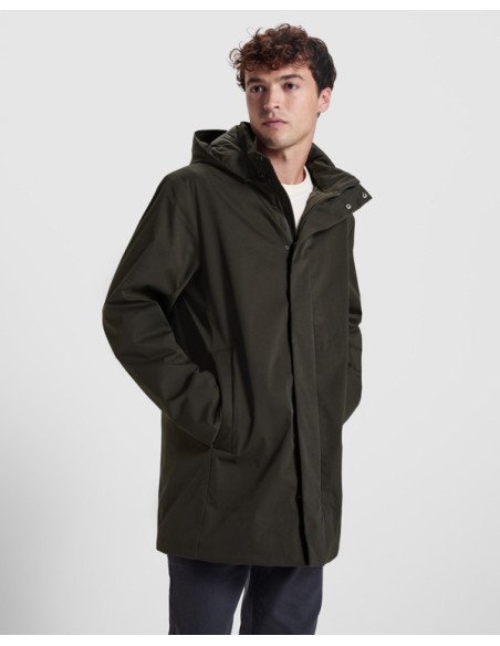 Parka acolchada 3/4 DOME impermeable con capucha extraíble personalizado de  imagen 12