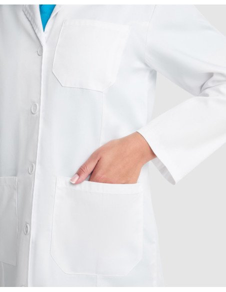 Bata de servicios VACCINE WOMAN personalizado de Roly imagen 8