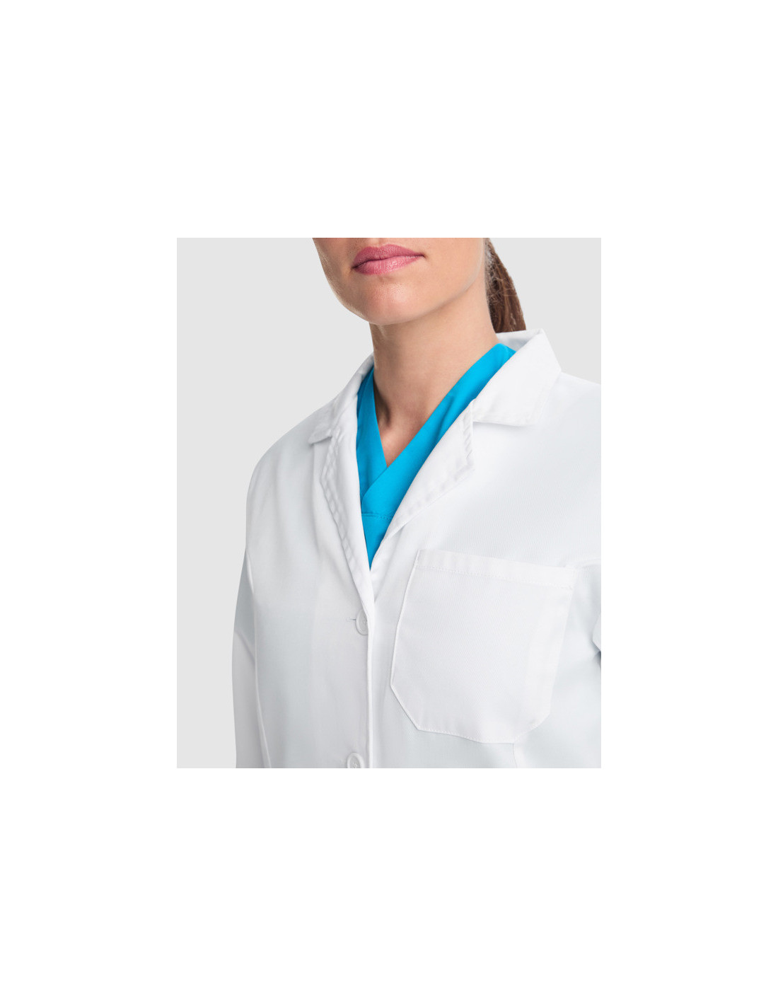 Bata de servicios VACCINE WOMAN personalizado de Roly imagen 9