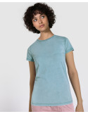 Camiseta FIYI WOMAN de manga corta en algodón peinado efecto lavado personalizado de Roly imagen 16